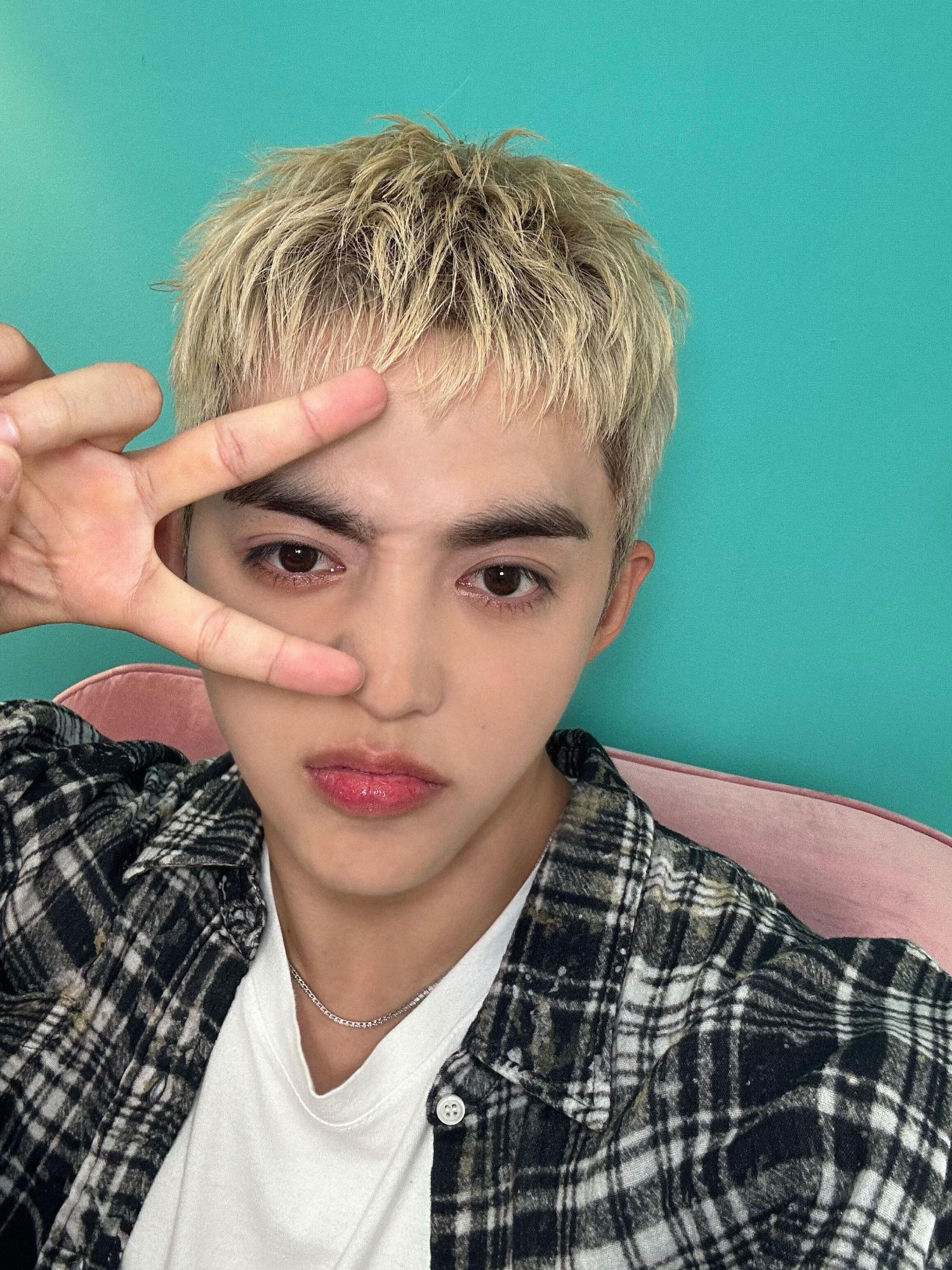 A moment captured by S.Coups (SEVENTEEN)'s fan