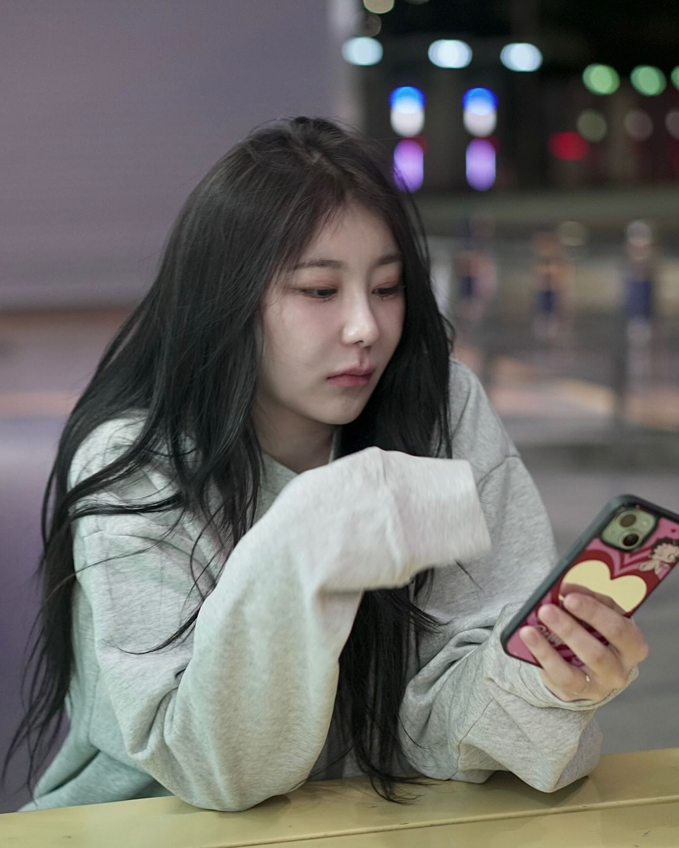 Recent activity shot of Lee Chaeyeon
