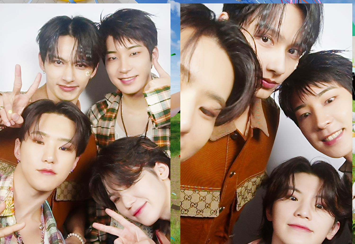 A moment captured by Woozi (SEVENTEEN)'s fan