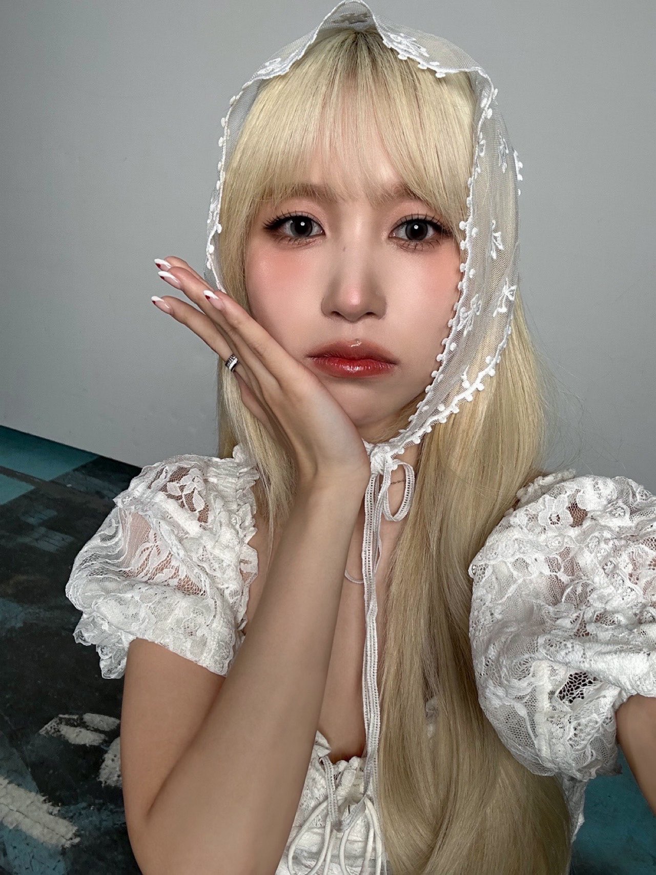 Recent activity shot of Mina (TWICE)