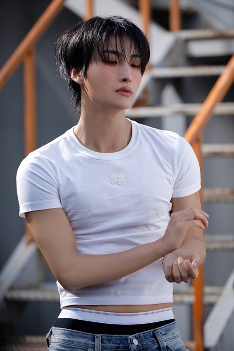 A moment captured by Seonghwa (ATEEZ)'s fan