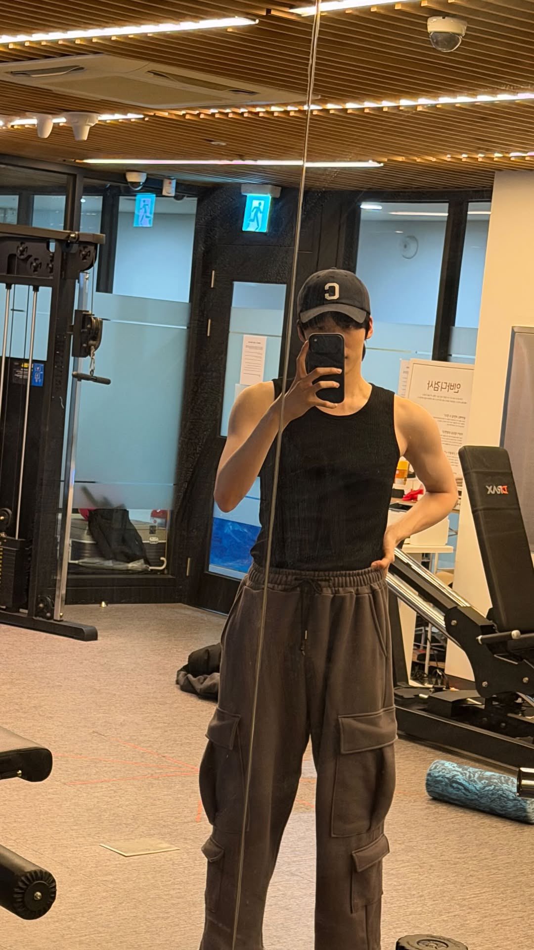 A moment captured by Yunho (ATEEZ)'s fan