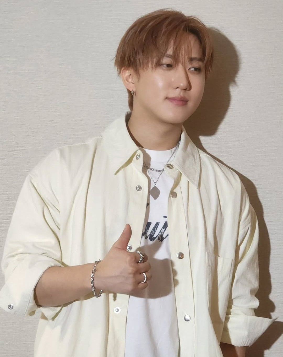 A moment captured by Changbin (Stray Kids)'s fan