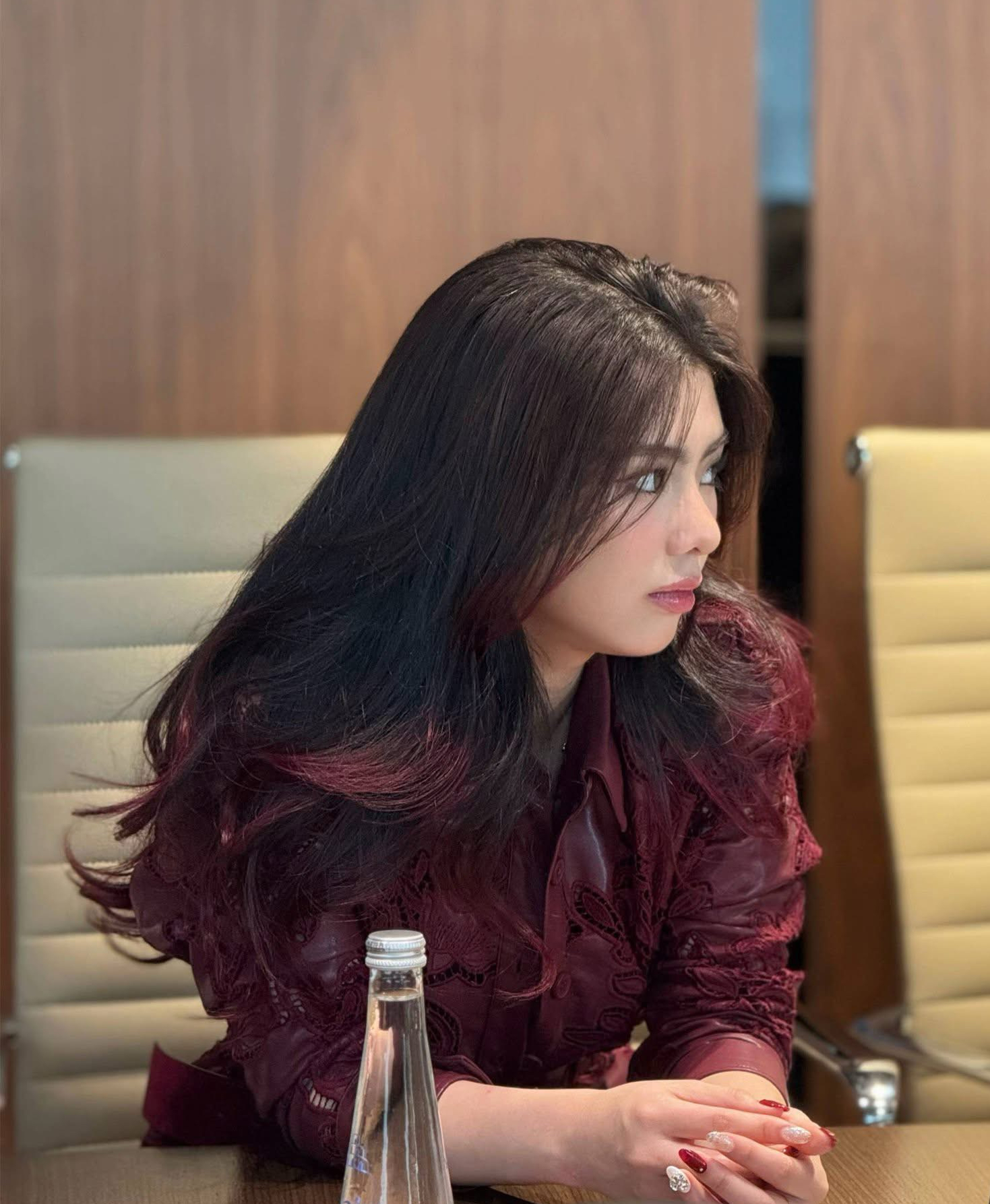 A moment captured by Mikha (BINI)'s fan