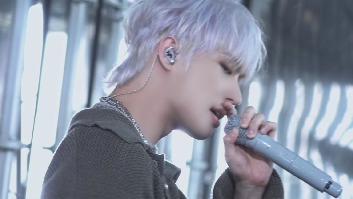 A moment captured by Mingi (ATEEZ)'s fan