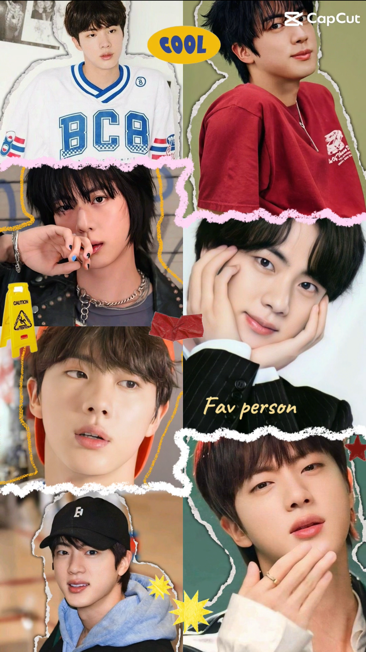 Jin (防弹少年团)的幕后花絮