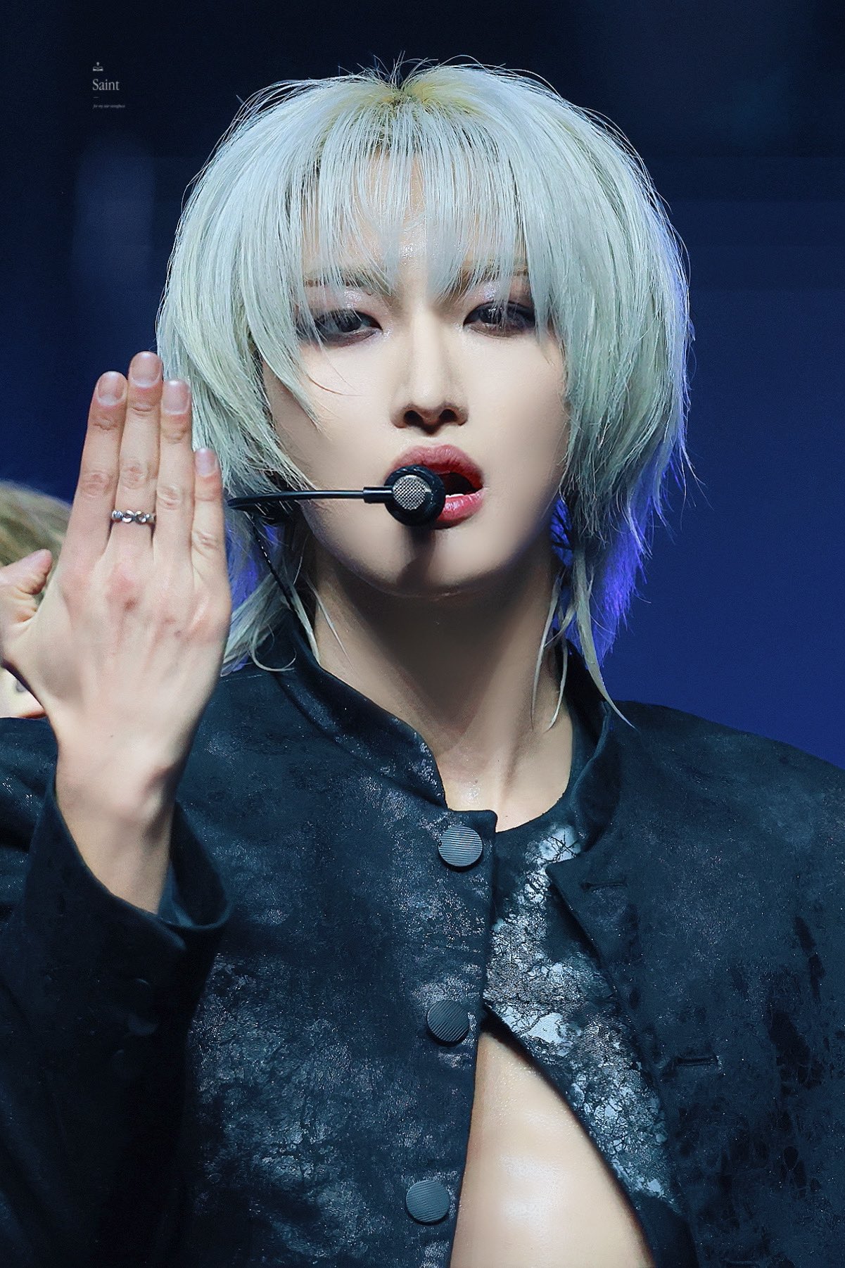 Recent activity shot of Seonghwa (ATEEZ)