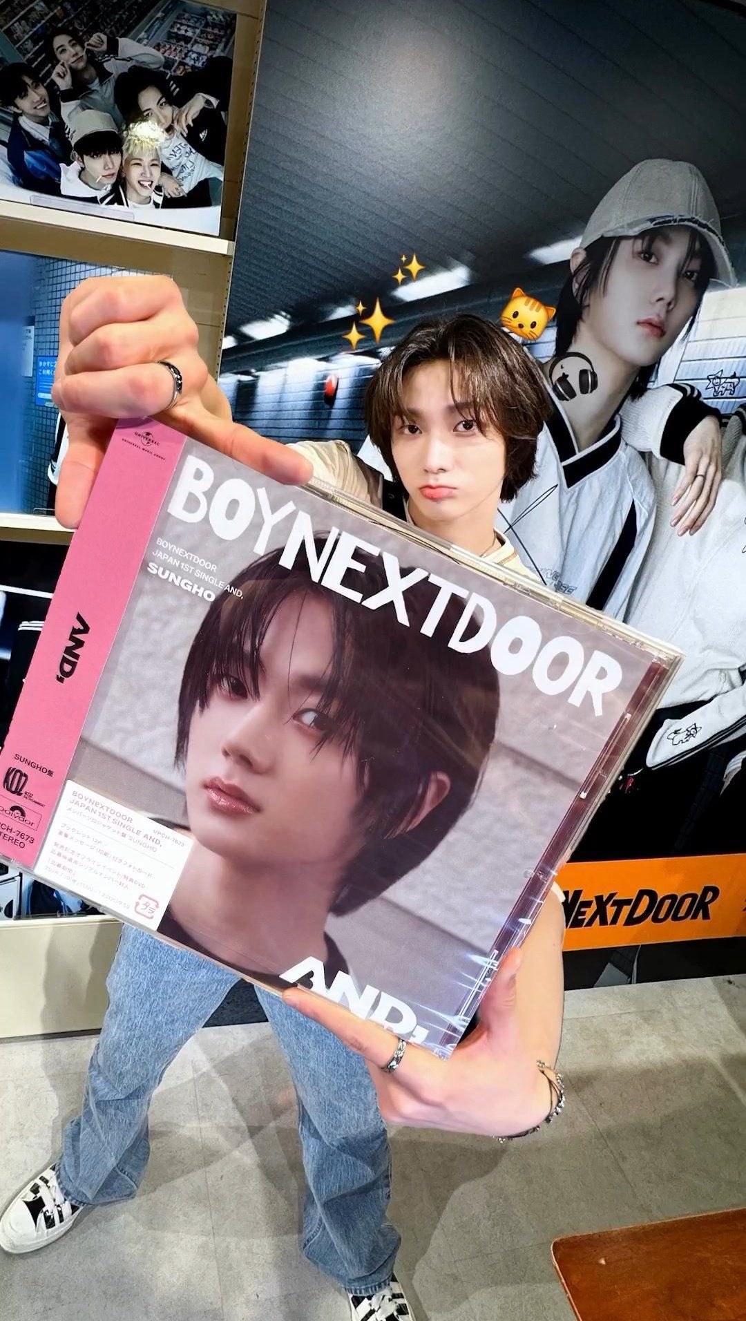 A moment captured by Sungho (BOYNEXTDOOR)'s fan