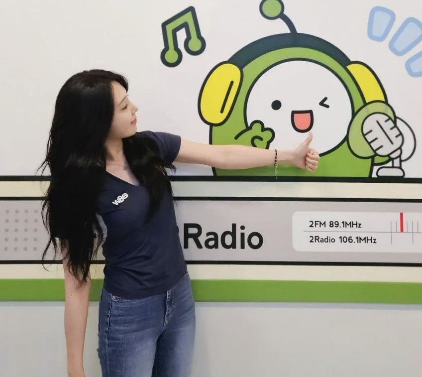 A moment captured by Jeong Eunji (Apink)'s fan