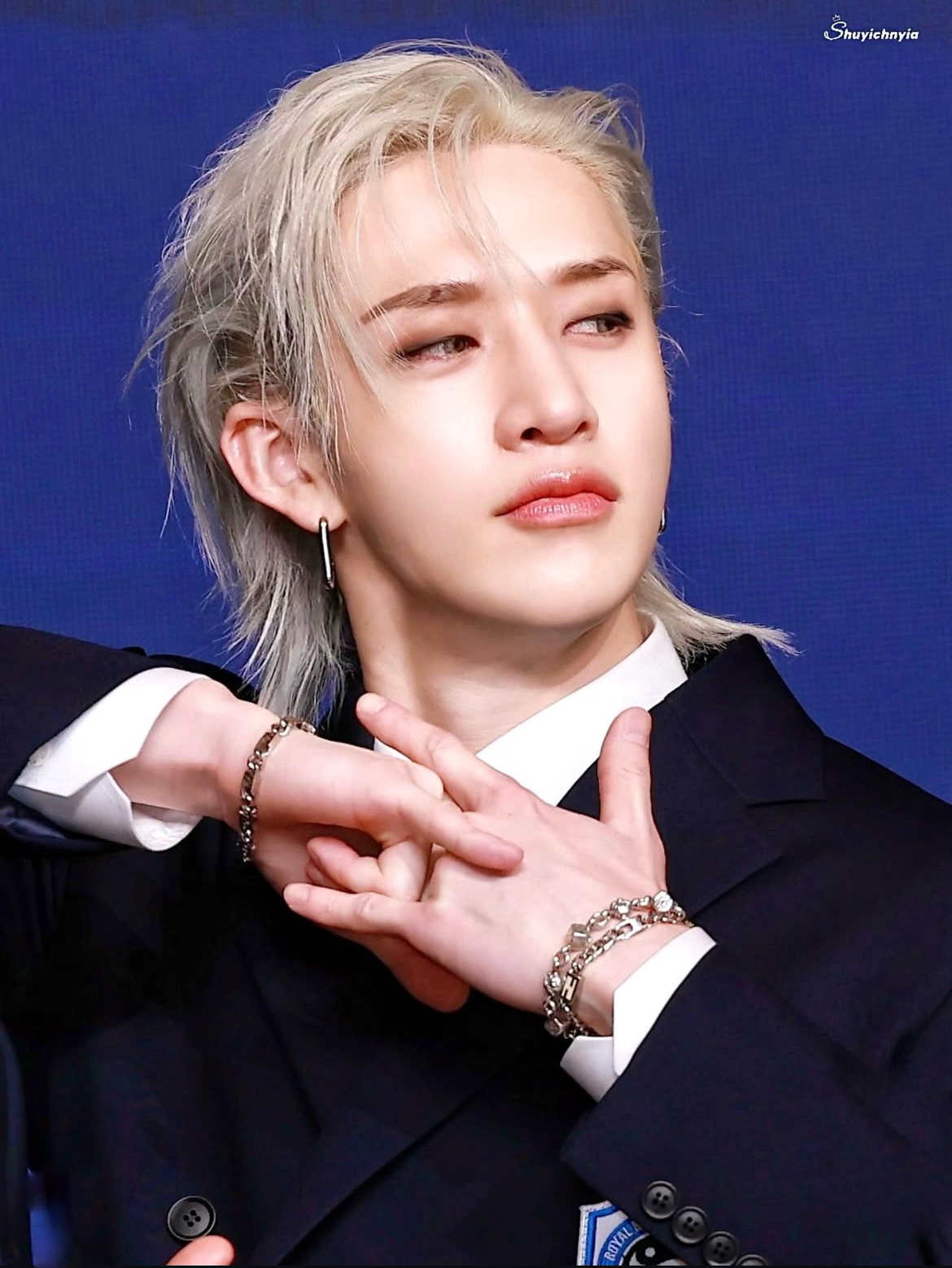 A moment captured by Bang Chan (Stray Kids)'s fan