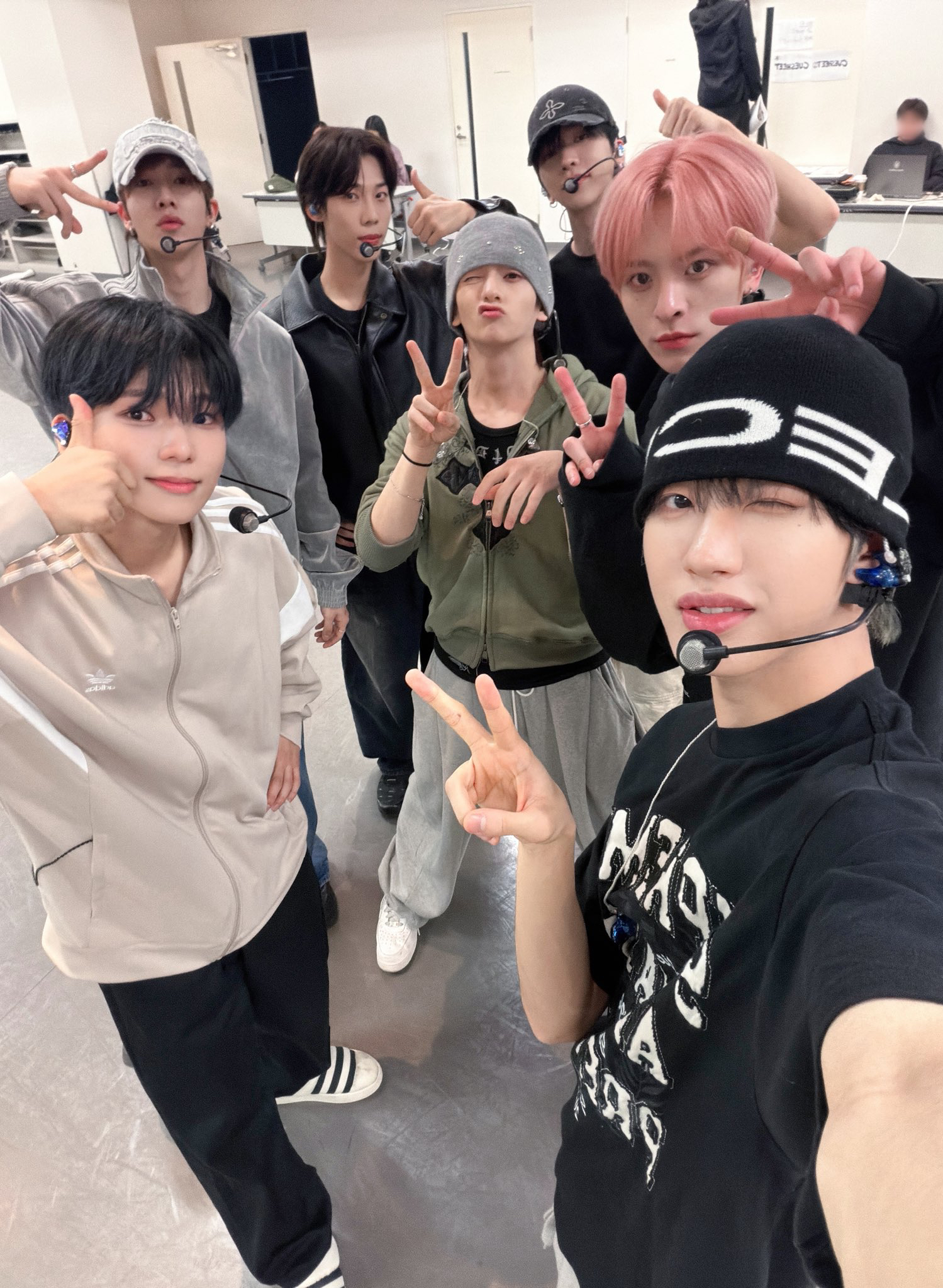 A moment captured by Huiwon (n.SSign)'s fan