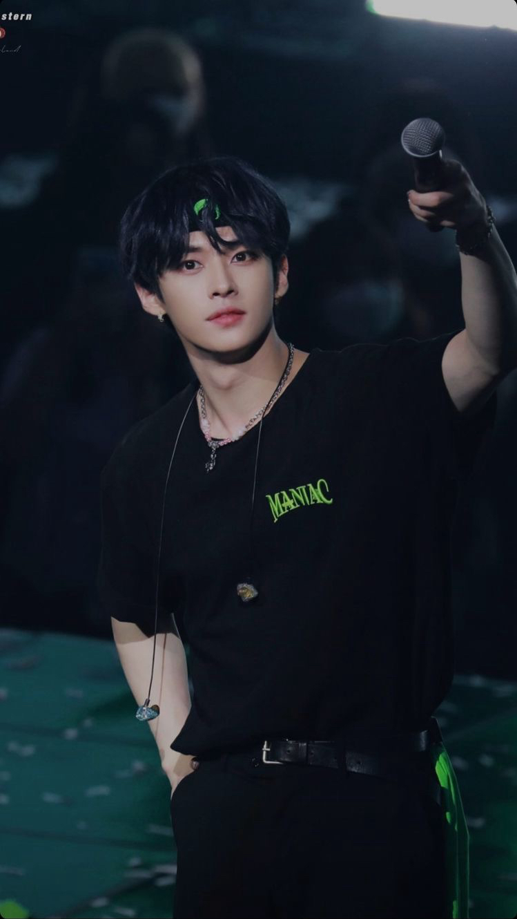 Recent activity shot of Lee Know (Stray Kids)