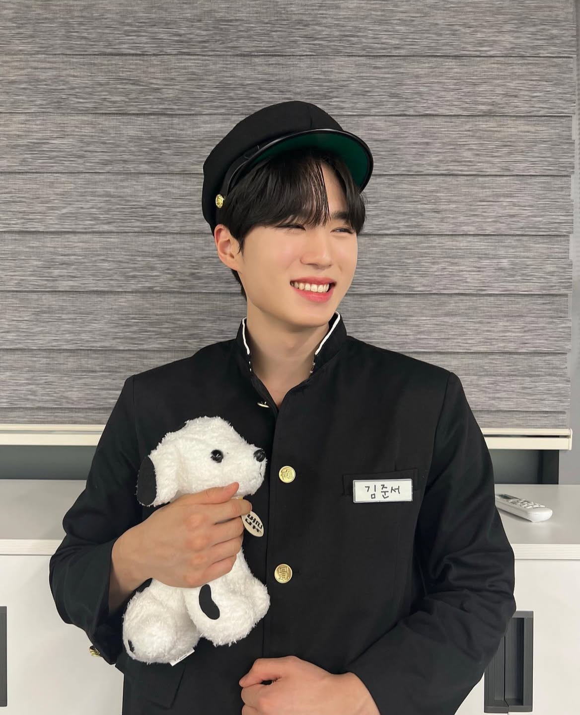 Recent activity shot of Kim Junseo (ALPHA DRIVE ONE)