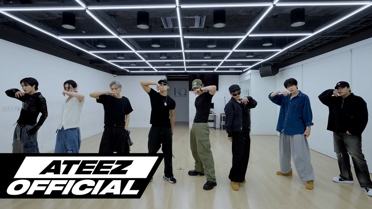 Recent activity shot of ATEEZ