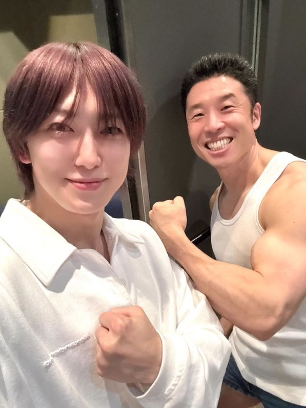 A moment captured by Fuma (&TEAM)'s fan