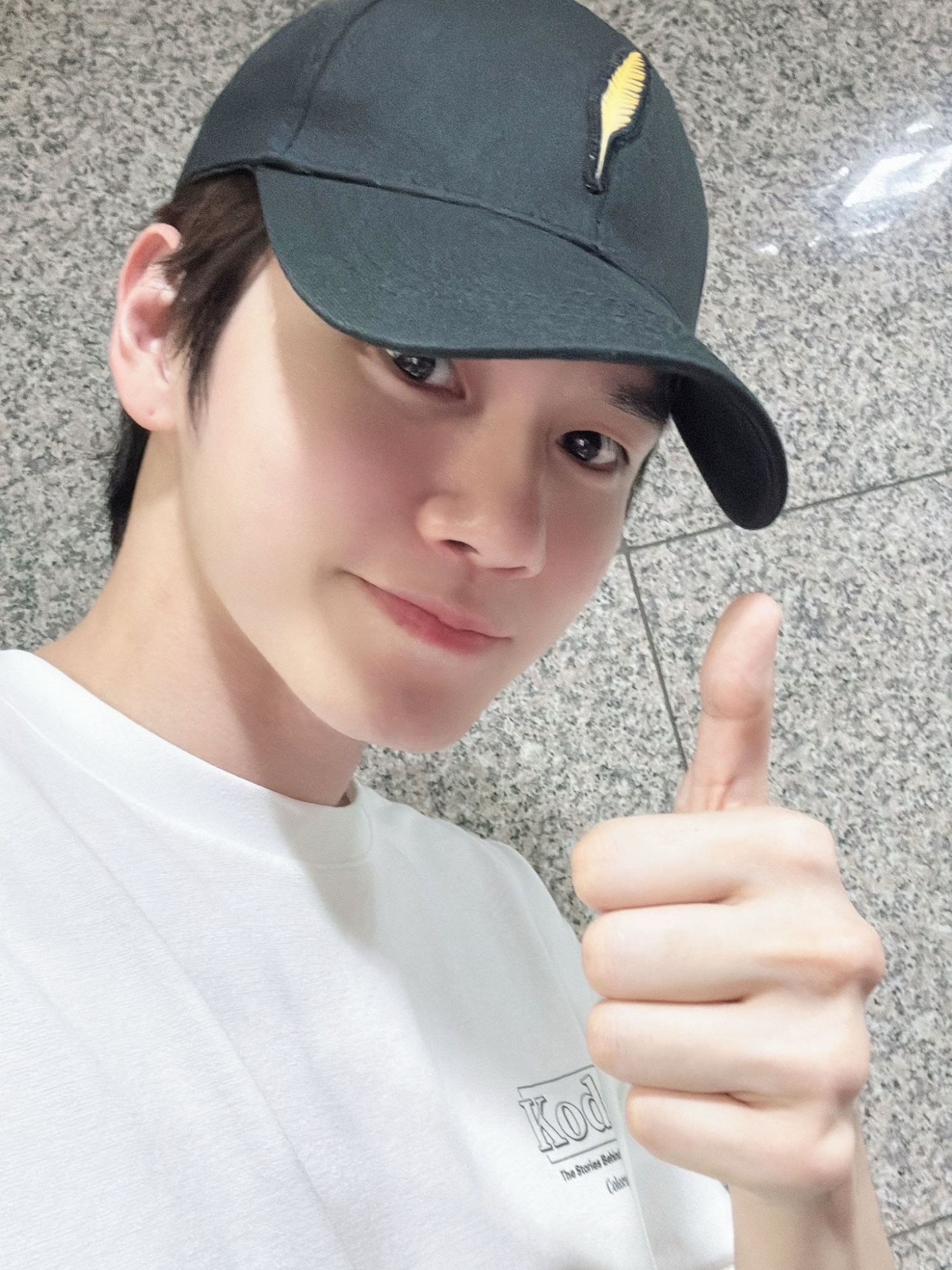 옹성우의 비하인드 컷