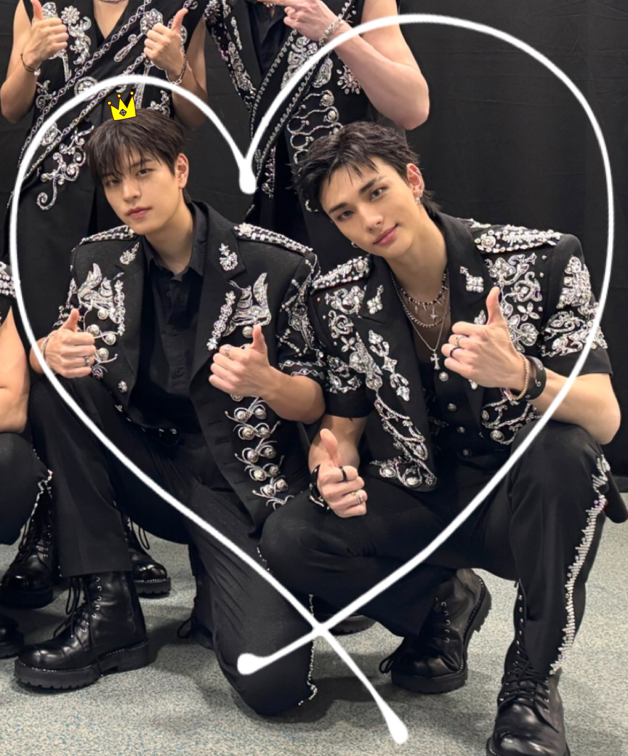 Behind-the-scenes cut of Hyunjin (Stray Kids)