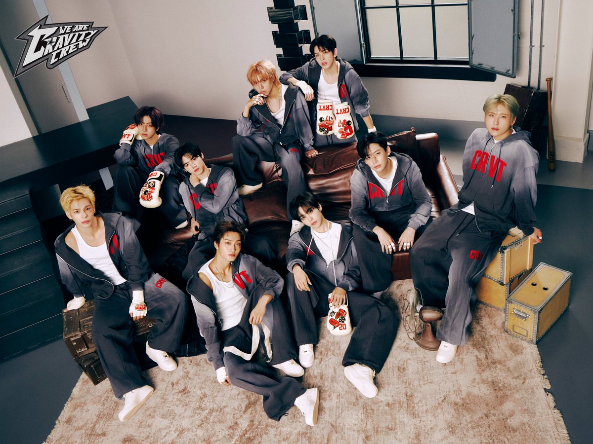 Recent activity shot of CRAVITY