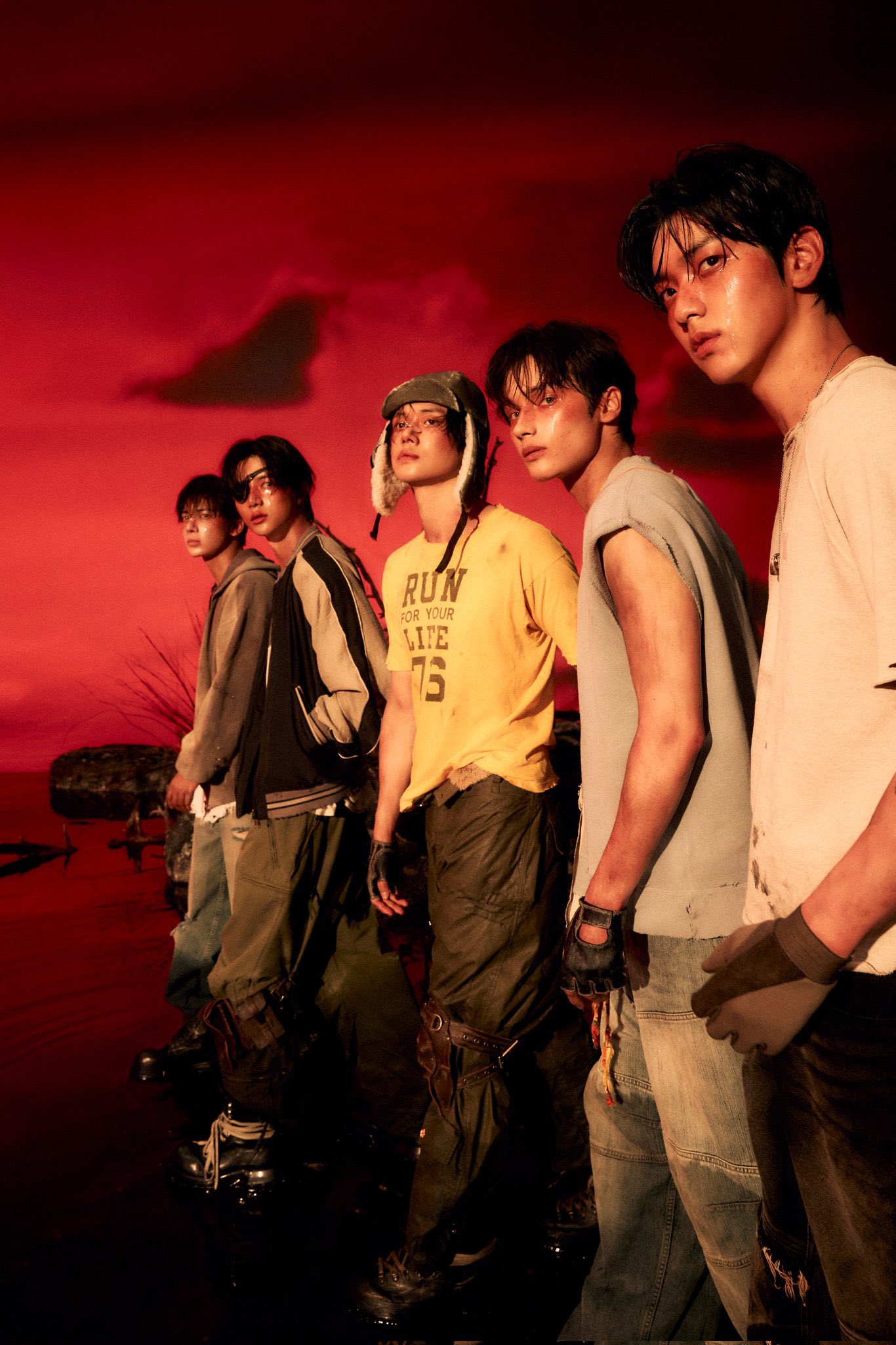 Recent activity shot of TOMORROW X TOGETHER
