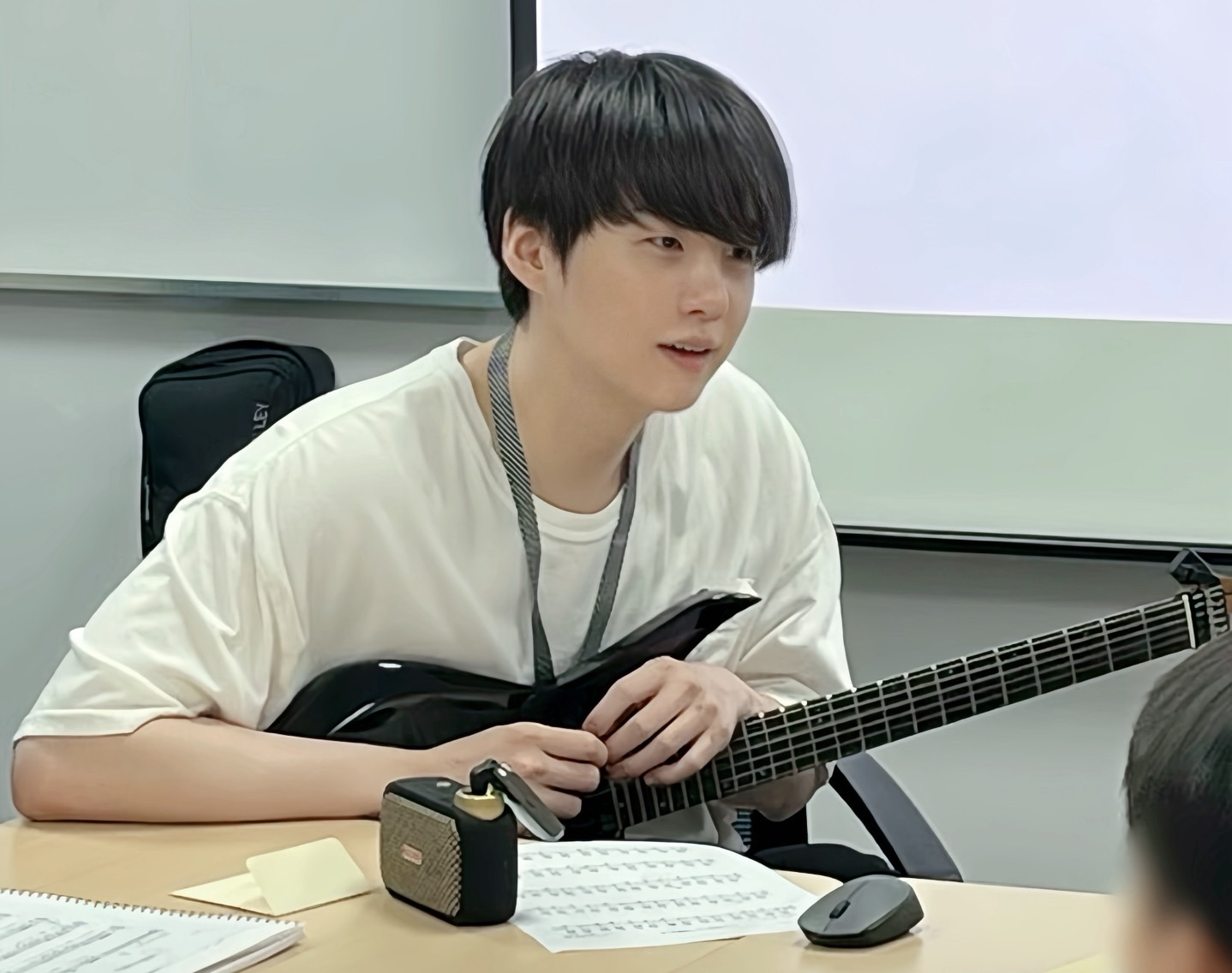 A moment captured by SUGA (BTS)'s fan