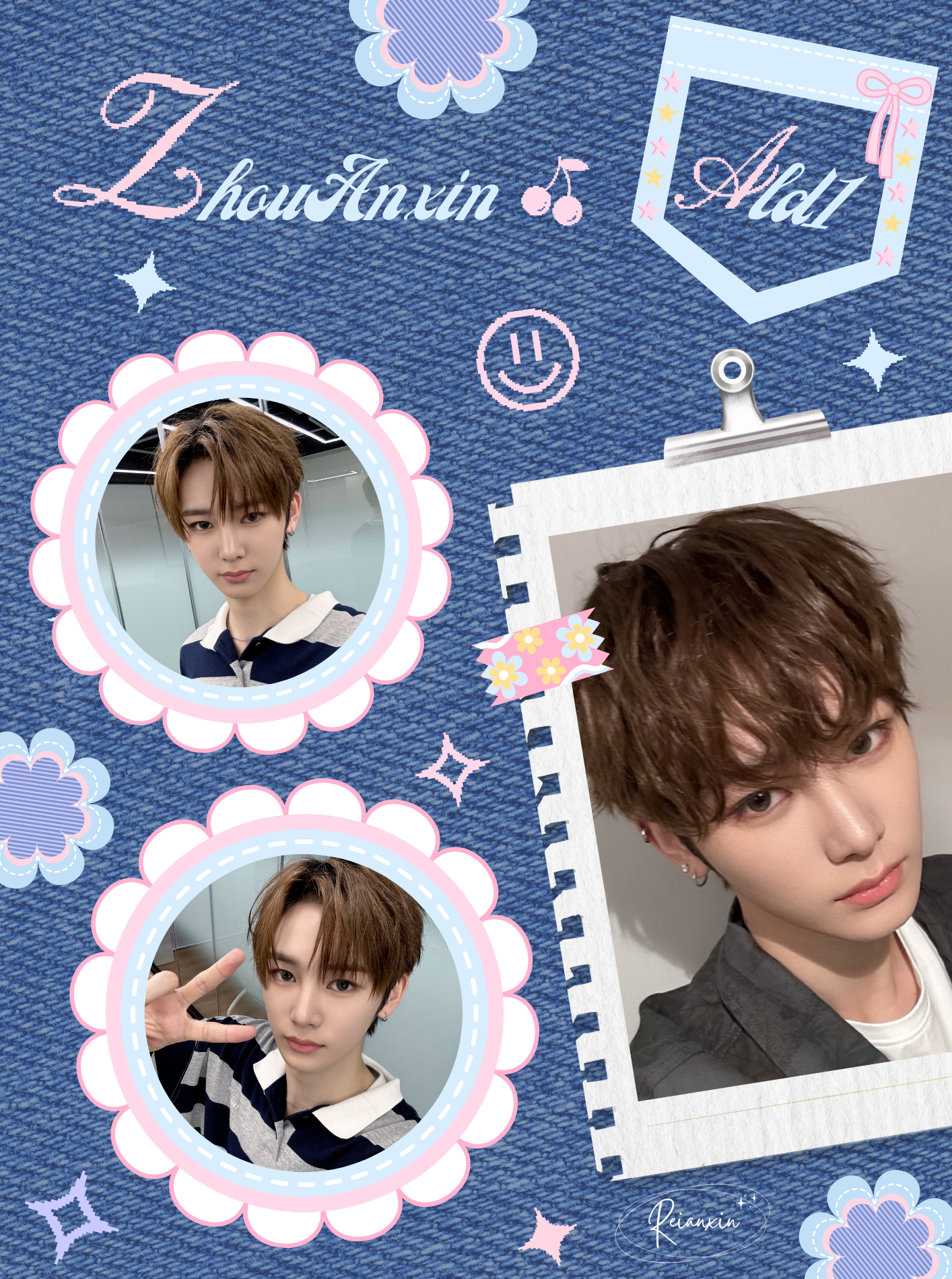 Behind-the-scenes cut of Zhou Anxin (ALPHA DRIVE ONE)