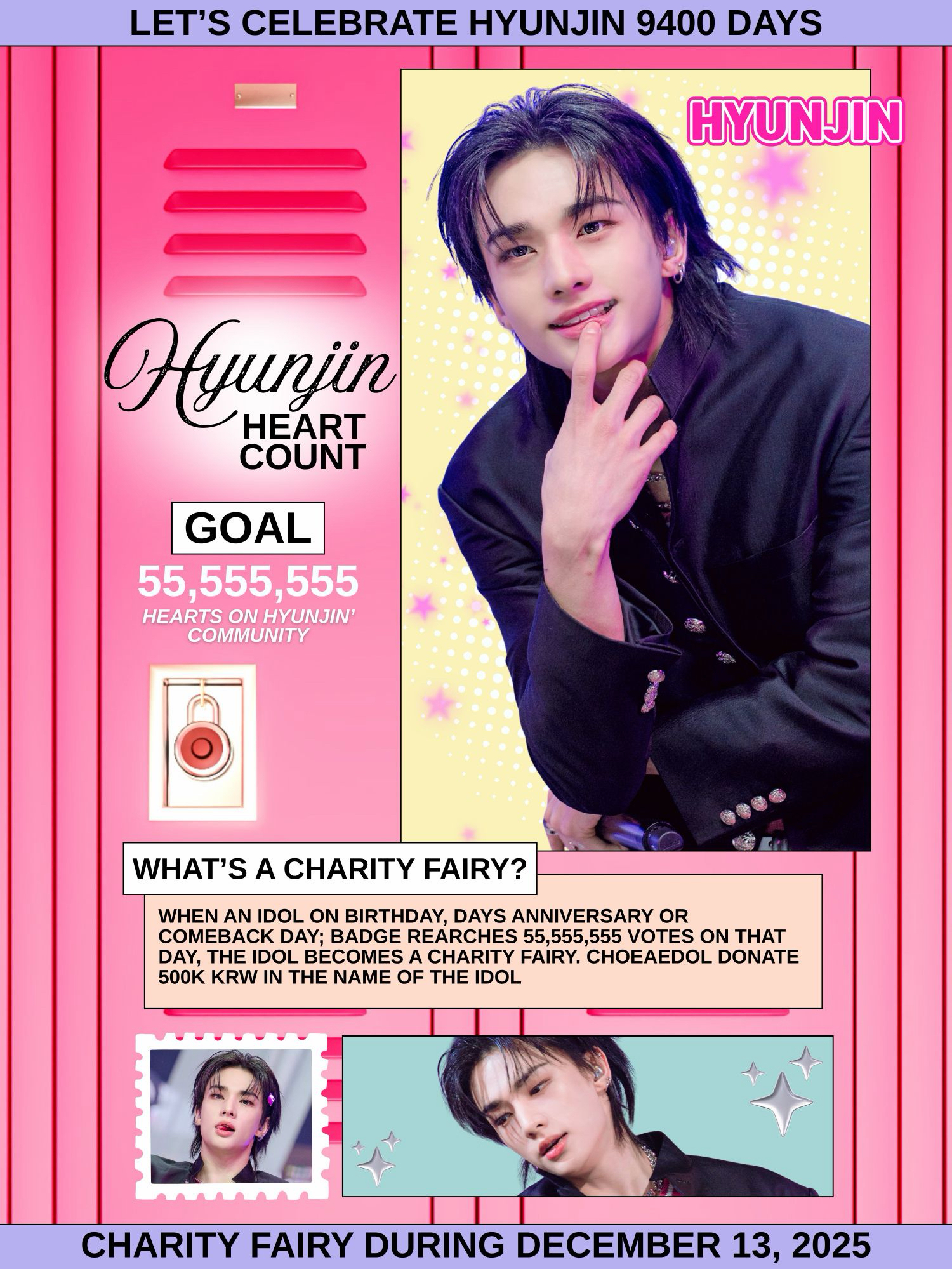 Latest photo of Hyunjin (Stray Kids)