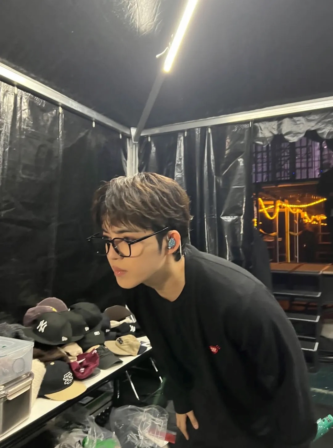 Momen yang diabadikan oleh penggemar S.Coups (SEVENTEEN)