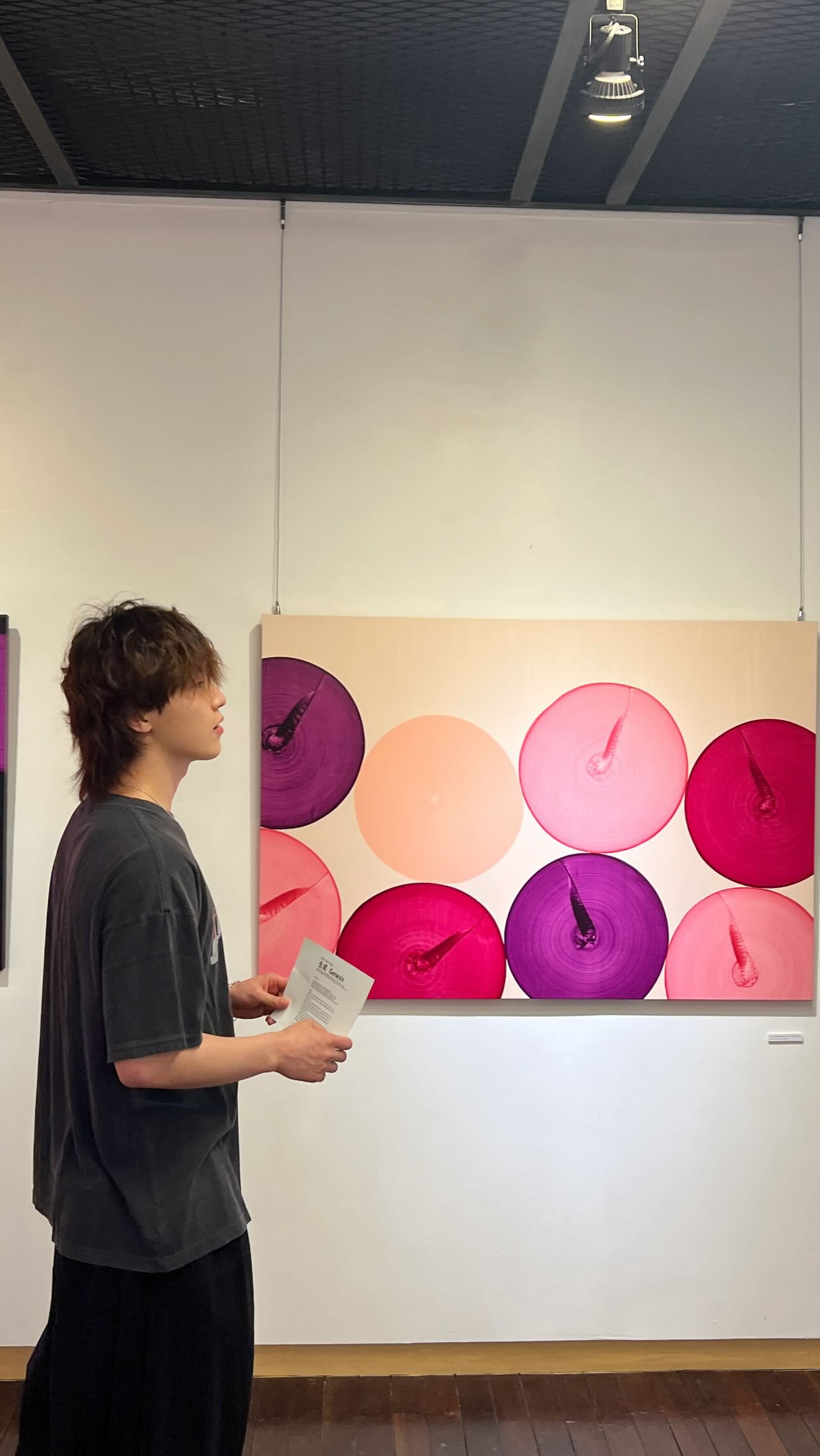 A moment captured by Dino (SEVENTEEN)'s fan