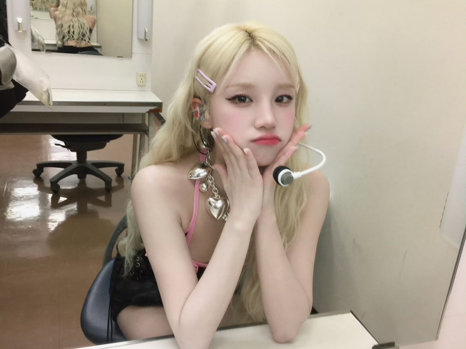 雨琦 (i-dle)的幕後花絮