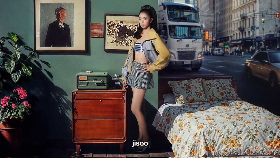 A moment captured by Jisoo (BLACKPINK)'s fan