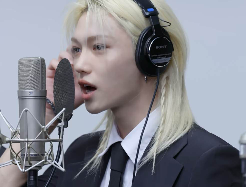Recent activity shot of Felix (Stray Kids)