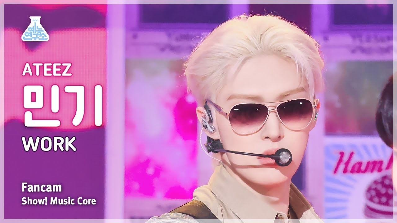 Behind-the-scenes cut of Mingi (ATEEZ)