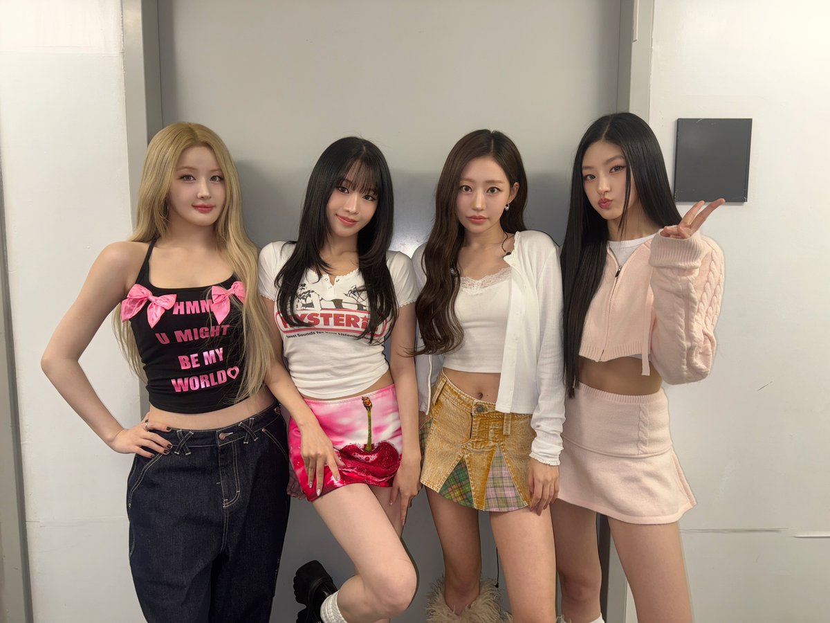 A moment captured by KISS OF LIFE's fan