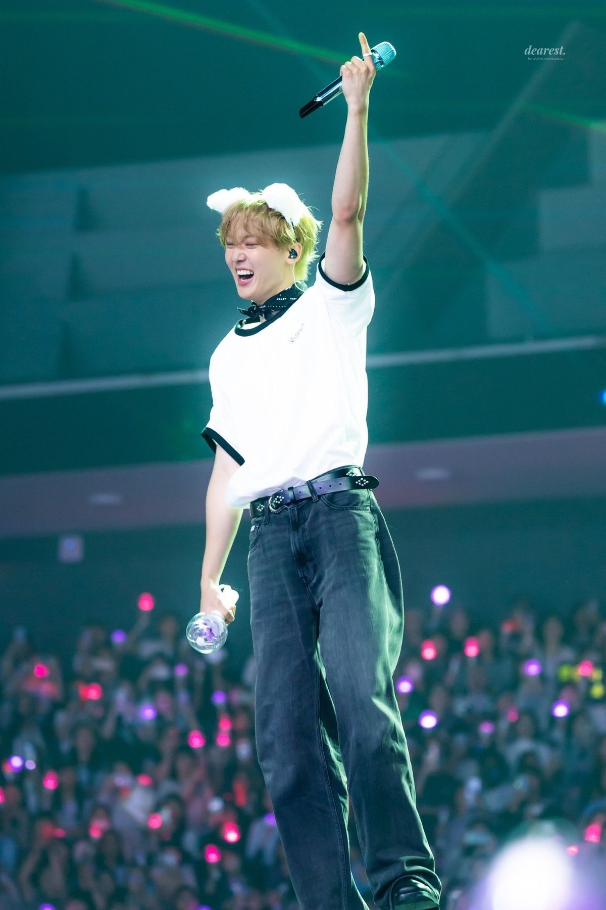 A moment captured by Sanha (ASTRO)'s fan