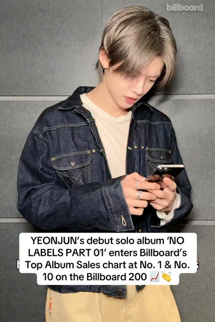 Recent activity shot of Yeonjun (TOMORROW X TOGETHER)