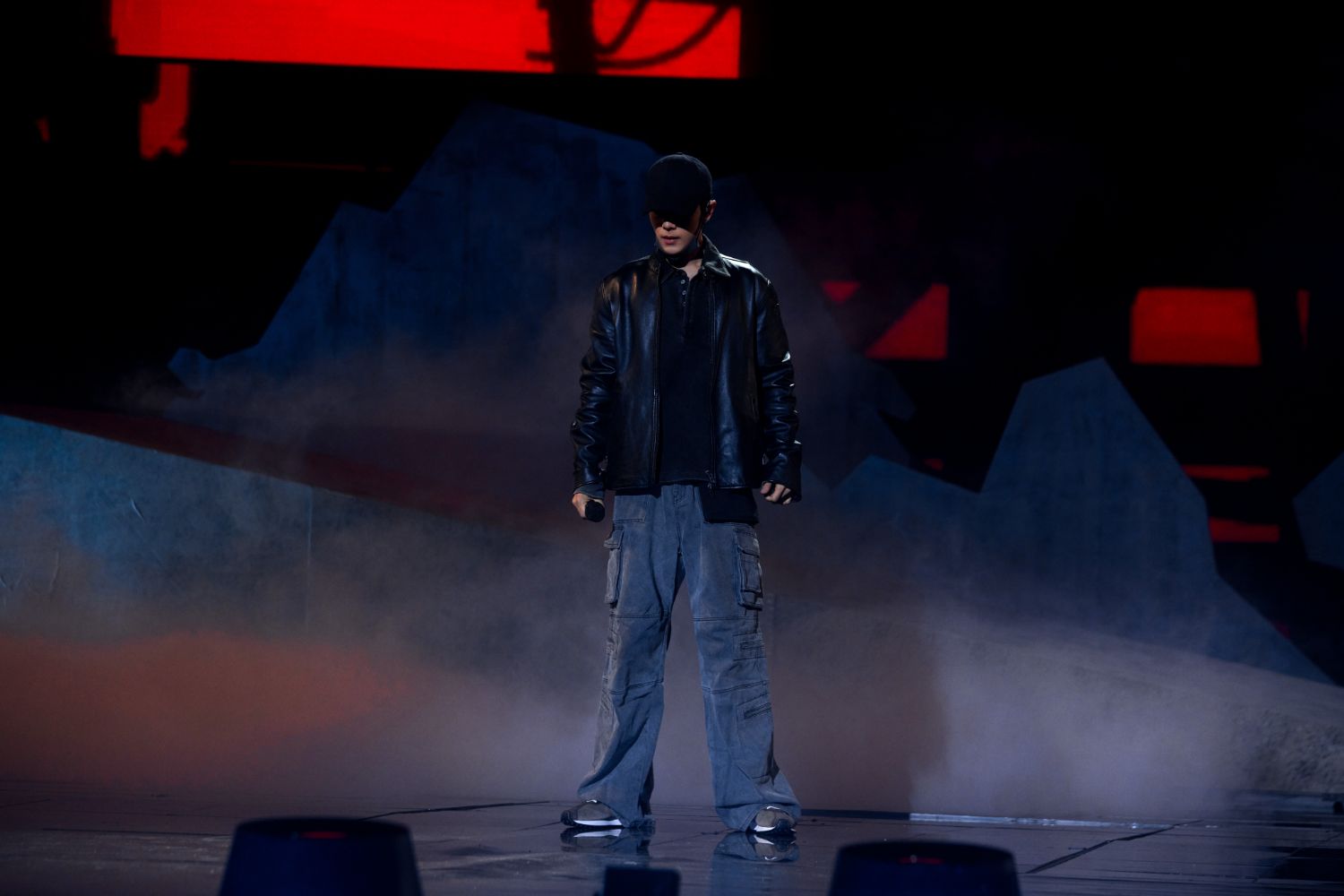 A moment captured by Xiao Zhan's fan