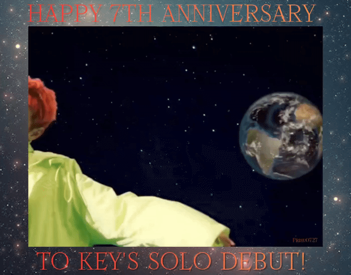 A moment captured by Key (SHINee)'s fan