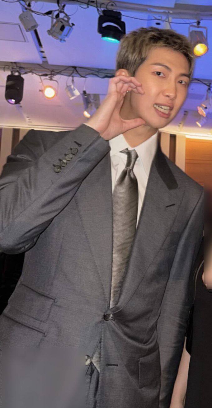 A heartfelt wallpaper shared by RM (BTS)'s fans