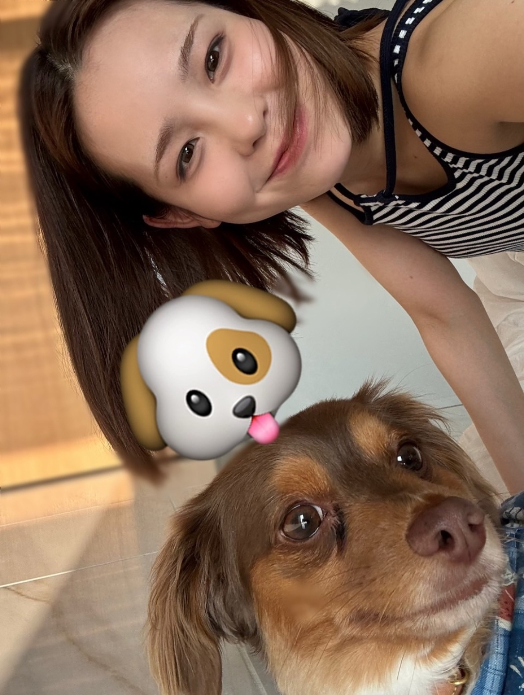 Behind-the-scenes cut of Mako (NiziU)