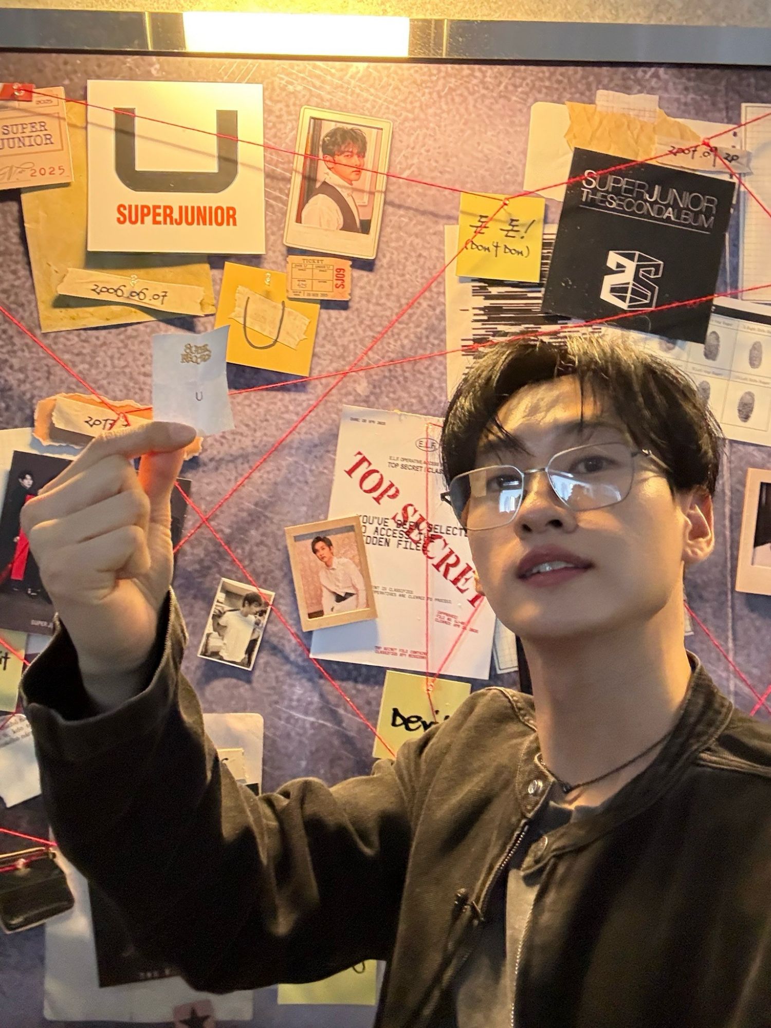 슈퍼주니어의 비하인드 컷