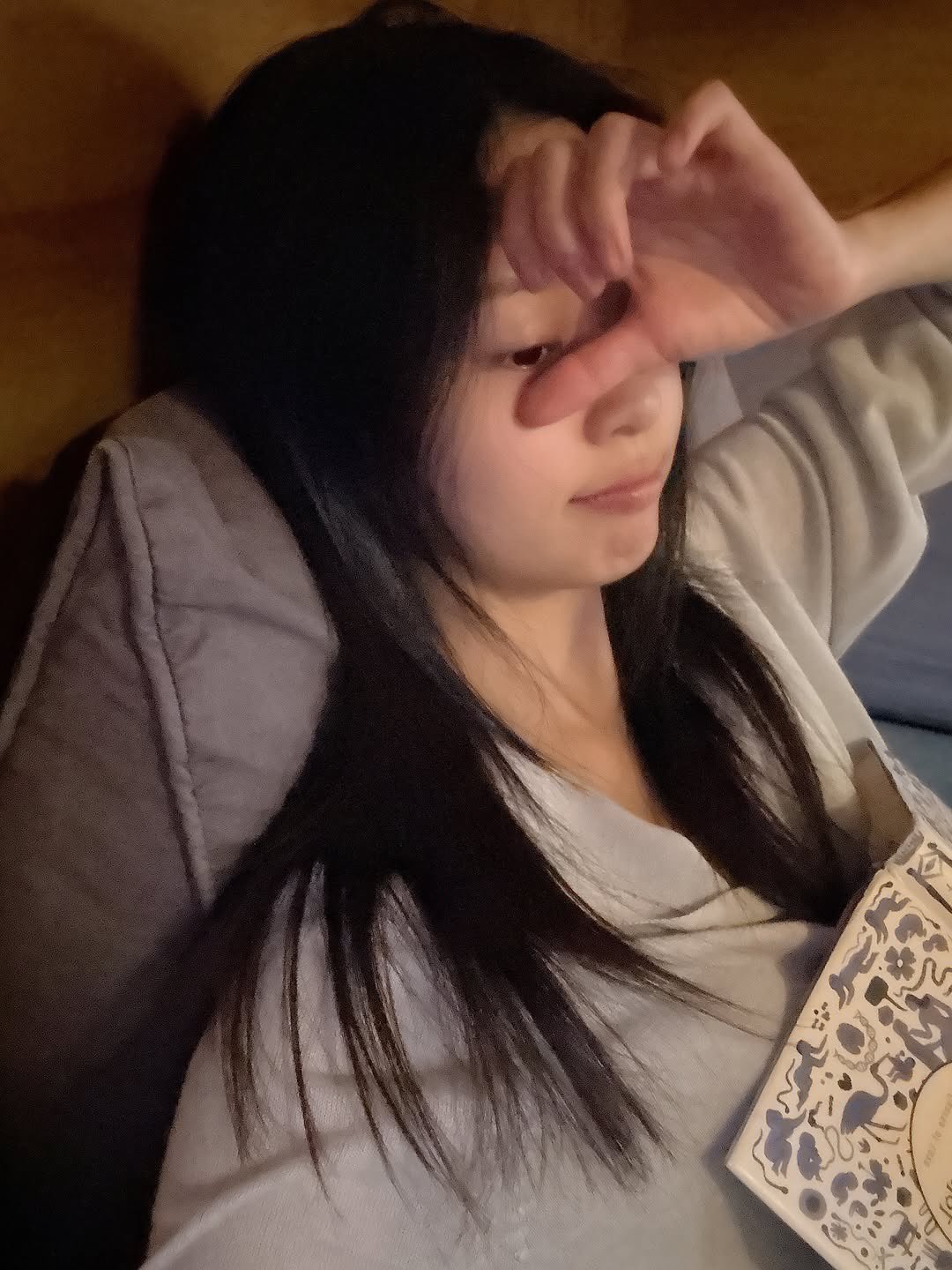 A moment captured by Kim Minju's fan