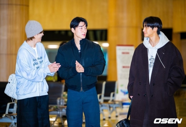 A moment captured by San (ATEEZ)'s fan