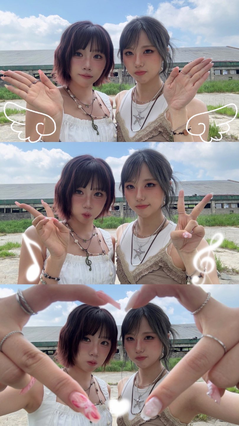 Behind-the-scenes cut of PURPLE K!SS