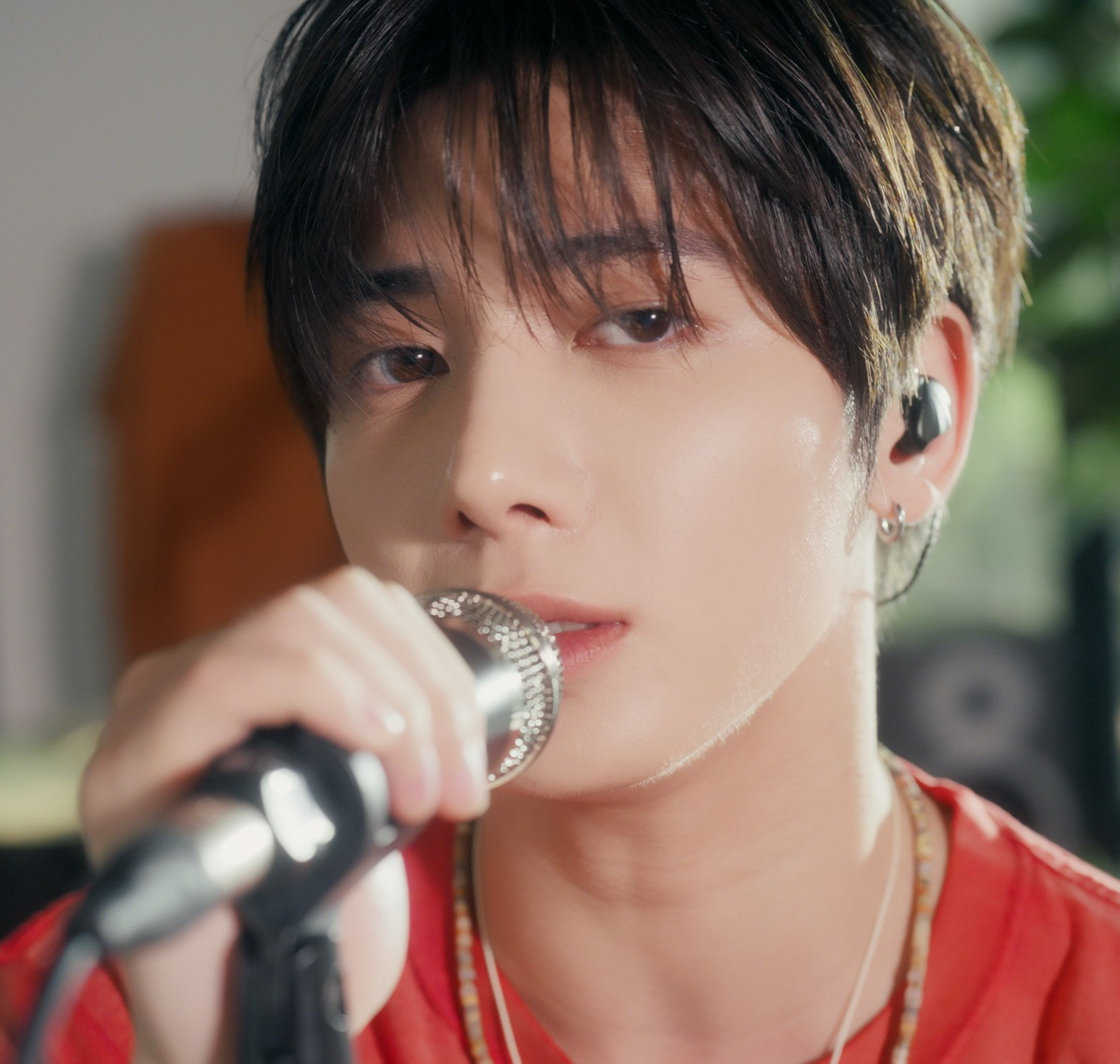 A moment captured by Taehyun (TOMORROW X TOGETHER)'s fan