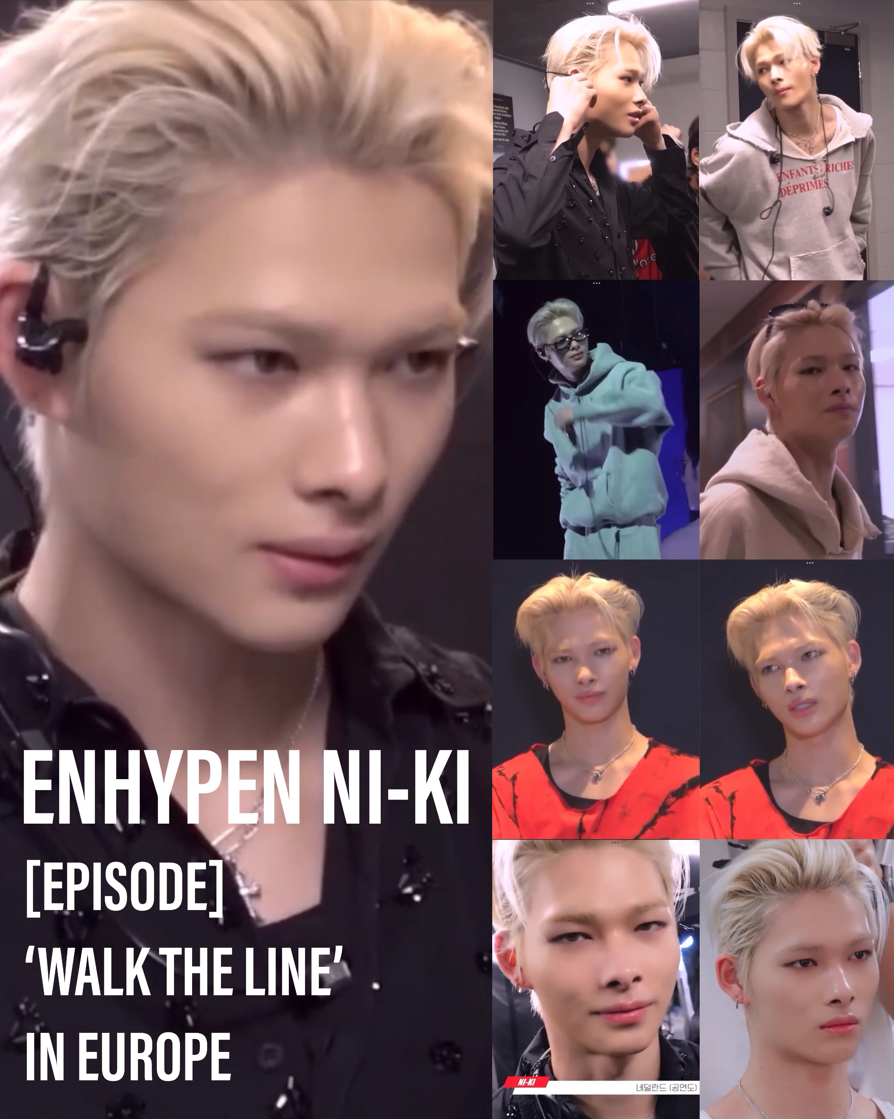 Behind-the-scenes cut of NI-KI (ENHYPEN)