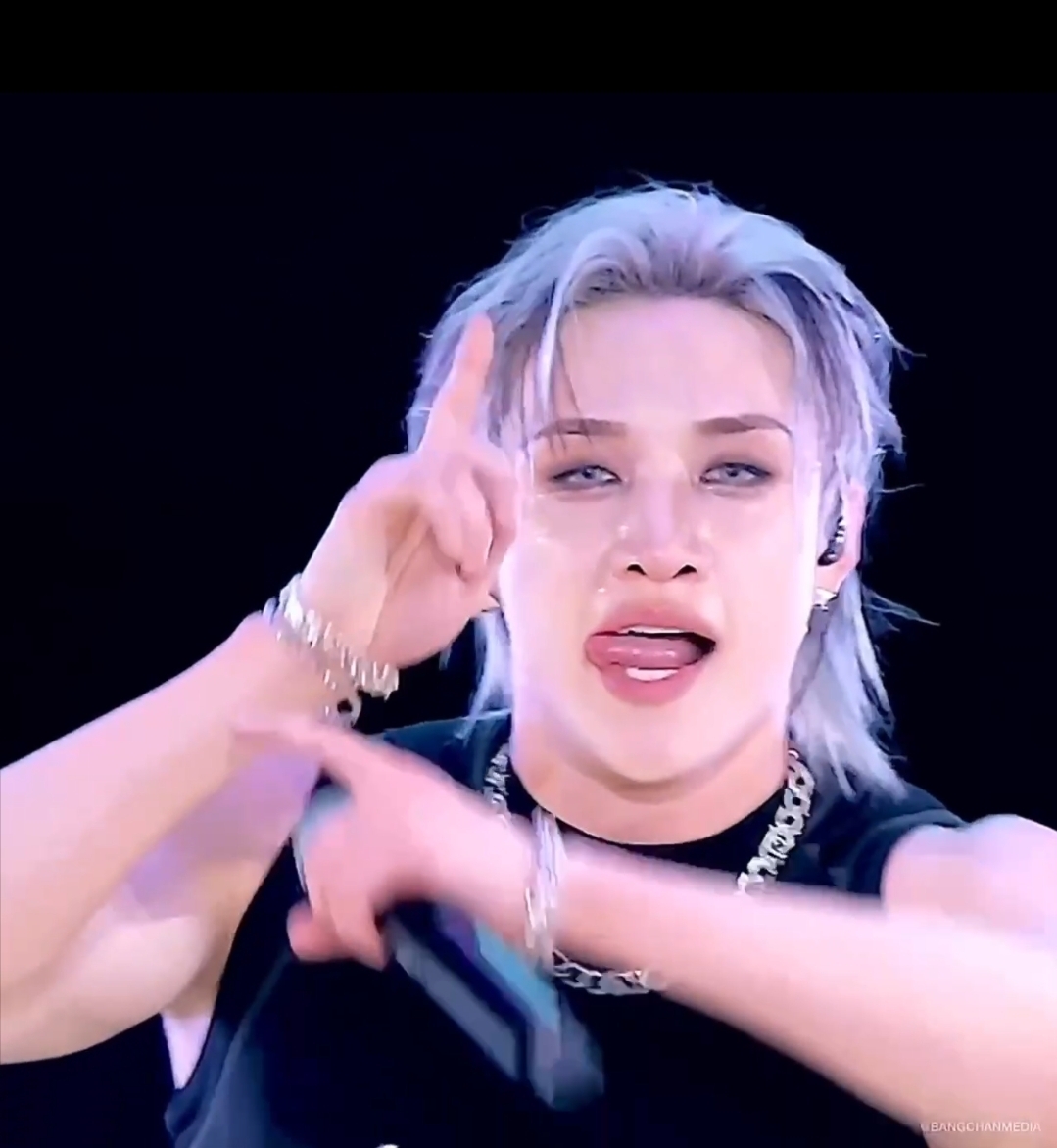 A moment captured by Bang Chan (Stray Kids)'s fan