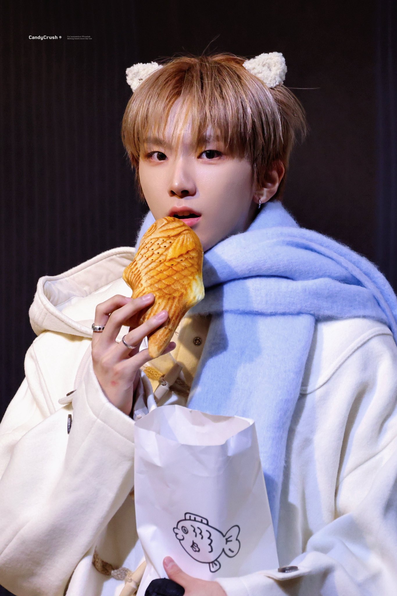 A moment captured by Woonhak (BOYNEXTDOOR)'s fan