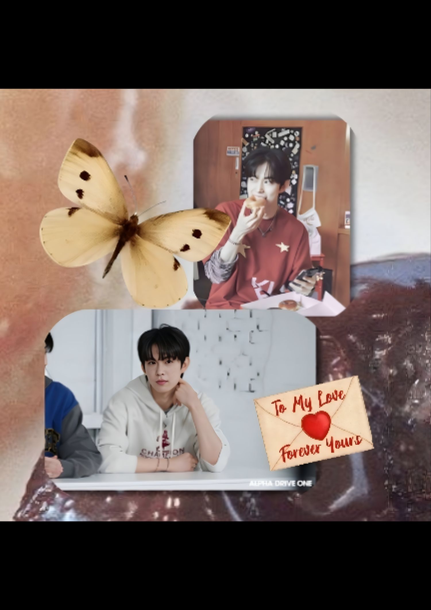 Behind-the-scenes cut of Kim Geonwoo (ALPHA DRIVE ONE)