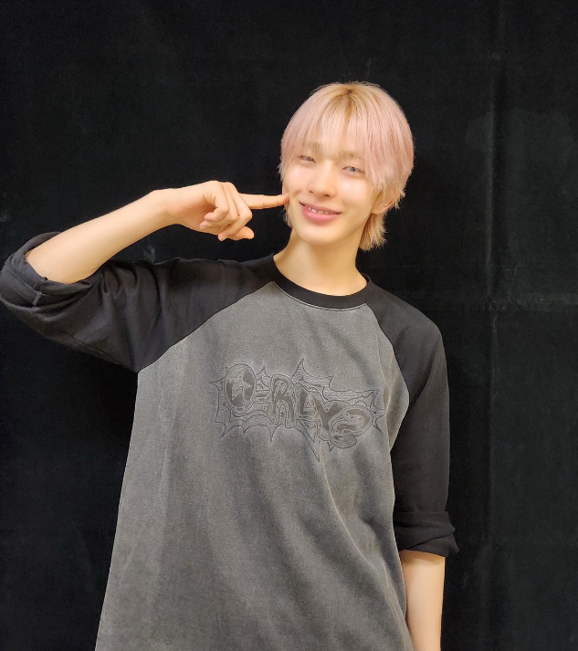 Recent activity shot of Tomoya (NEXZ)