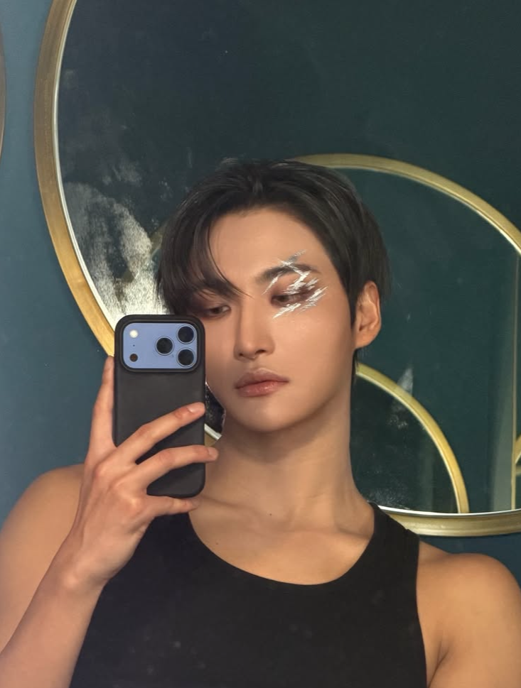 Recent activity shot of Seonghwa (ATEEZ)